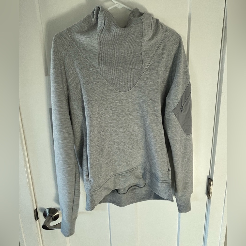 Gray Women’s Hoodie Active top - Indyeva size small